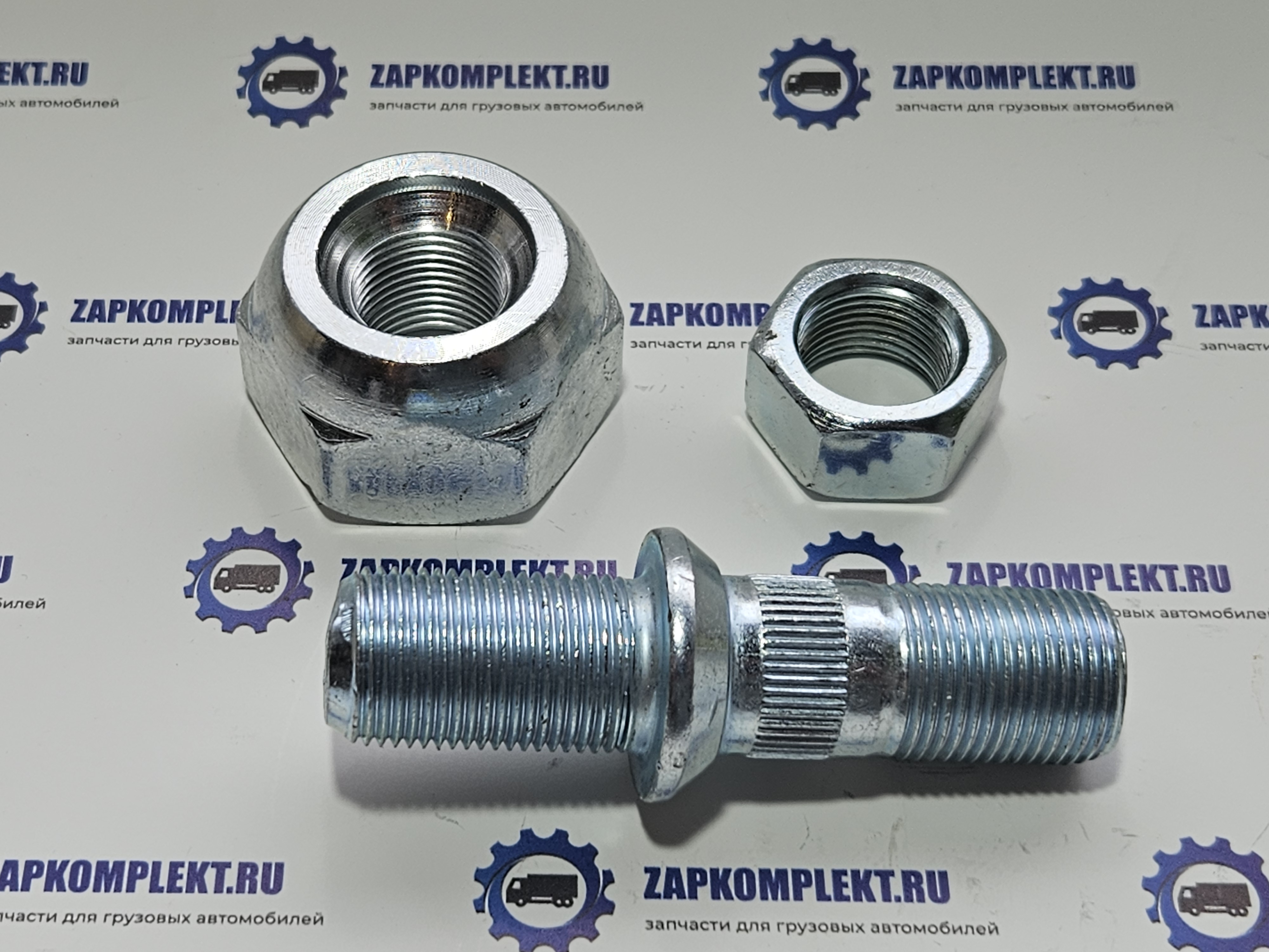 Шпилька колеса передняя правая в сборе гайка 41 HD65 HD72 HD78 TYB